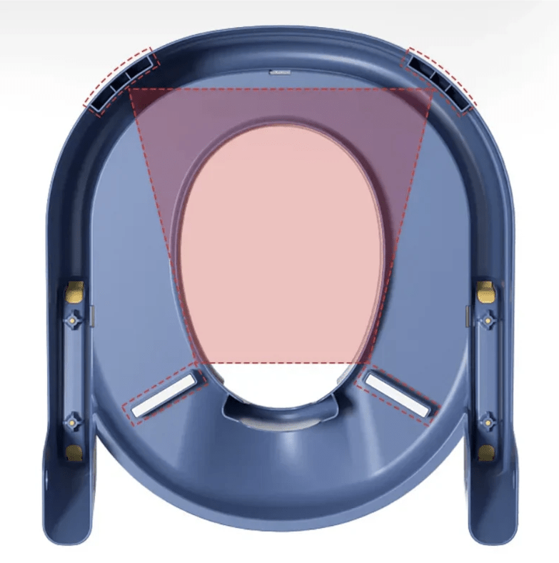EasyPotty - Ergonomisk potta sits med barnvänlig design för enkel potträning