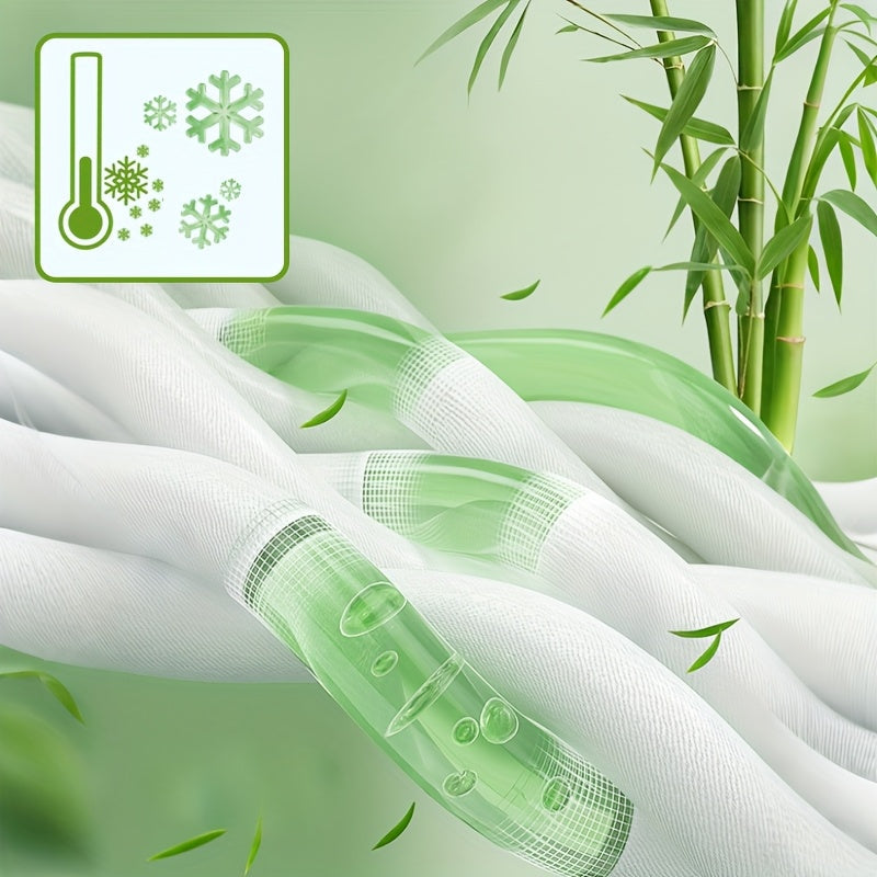 Sommar Cool Bamboo Fiber Fitted Sheet – Lyxig Andas Komfort