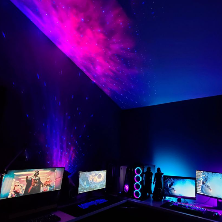 NebulaBeams - Alien Star projektor för förtrollande galaxutsikter