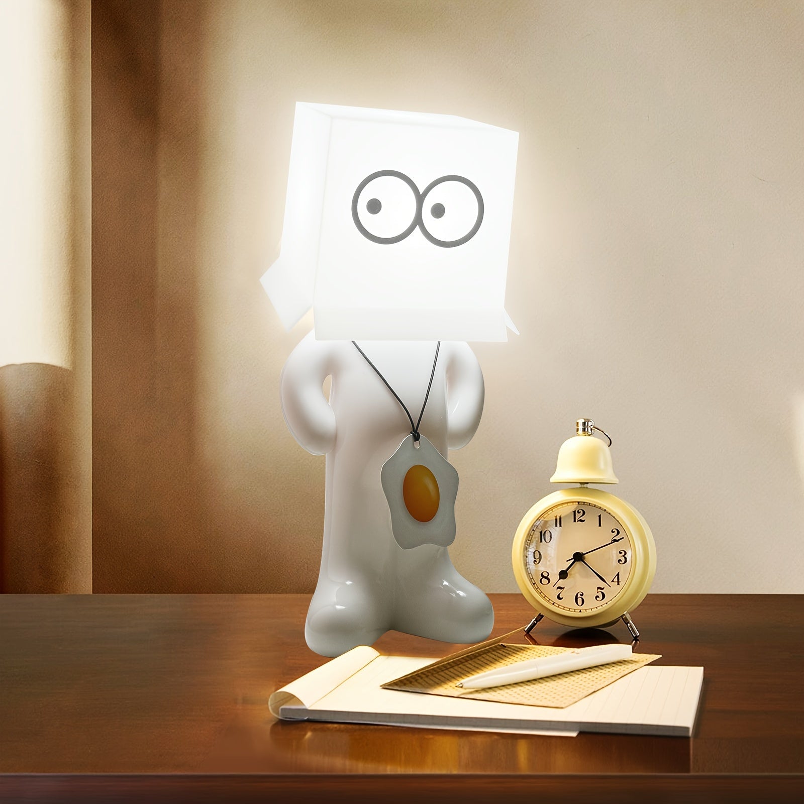 FunGlow - Kreativ Bordslampa, USB LED Nattlampa för Sängkammardekoration