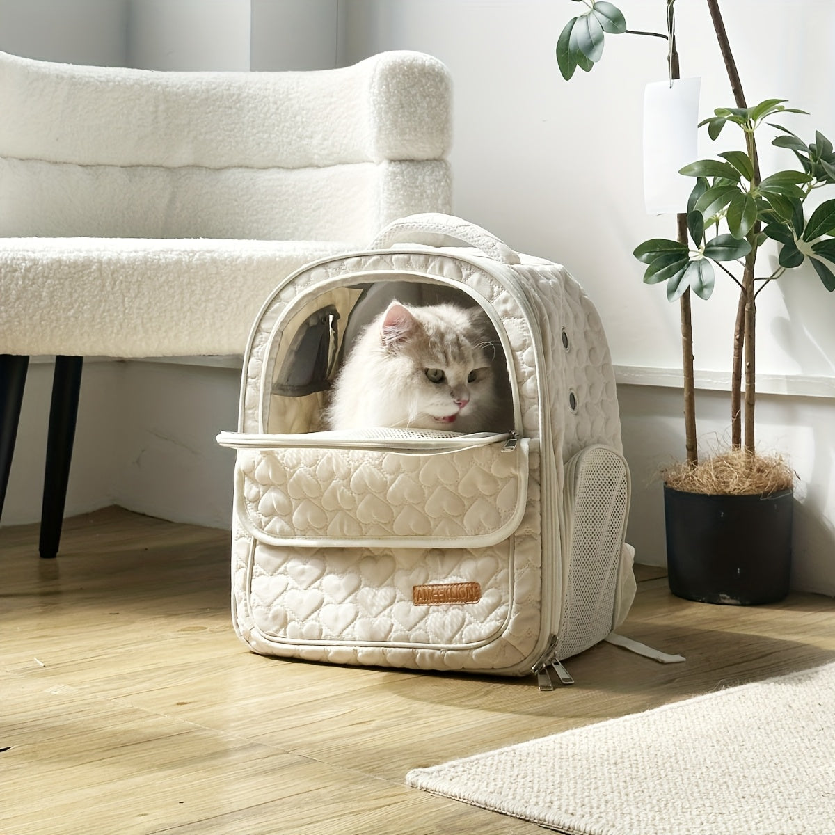 Kattbärande Ryggsäck - Stilig Djurresväska