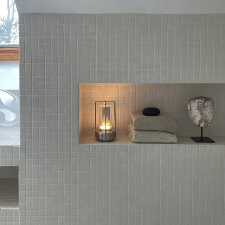 Ljusande elegans Lampa