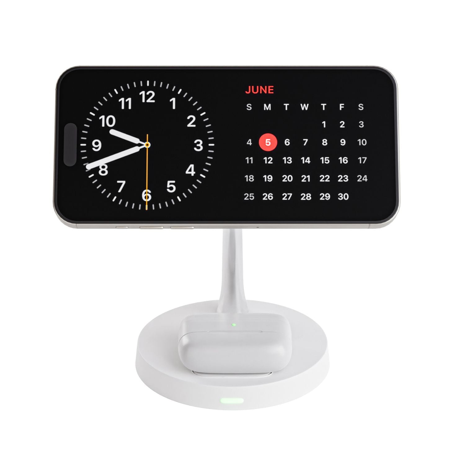 Trådlös telefonladdare med magnetisk ställning