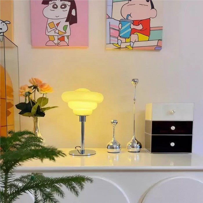 RippleGlow - Äggtårta Ripple Glaslampa