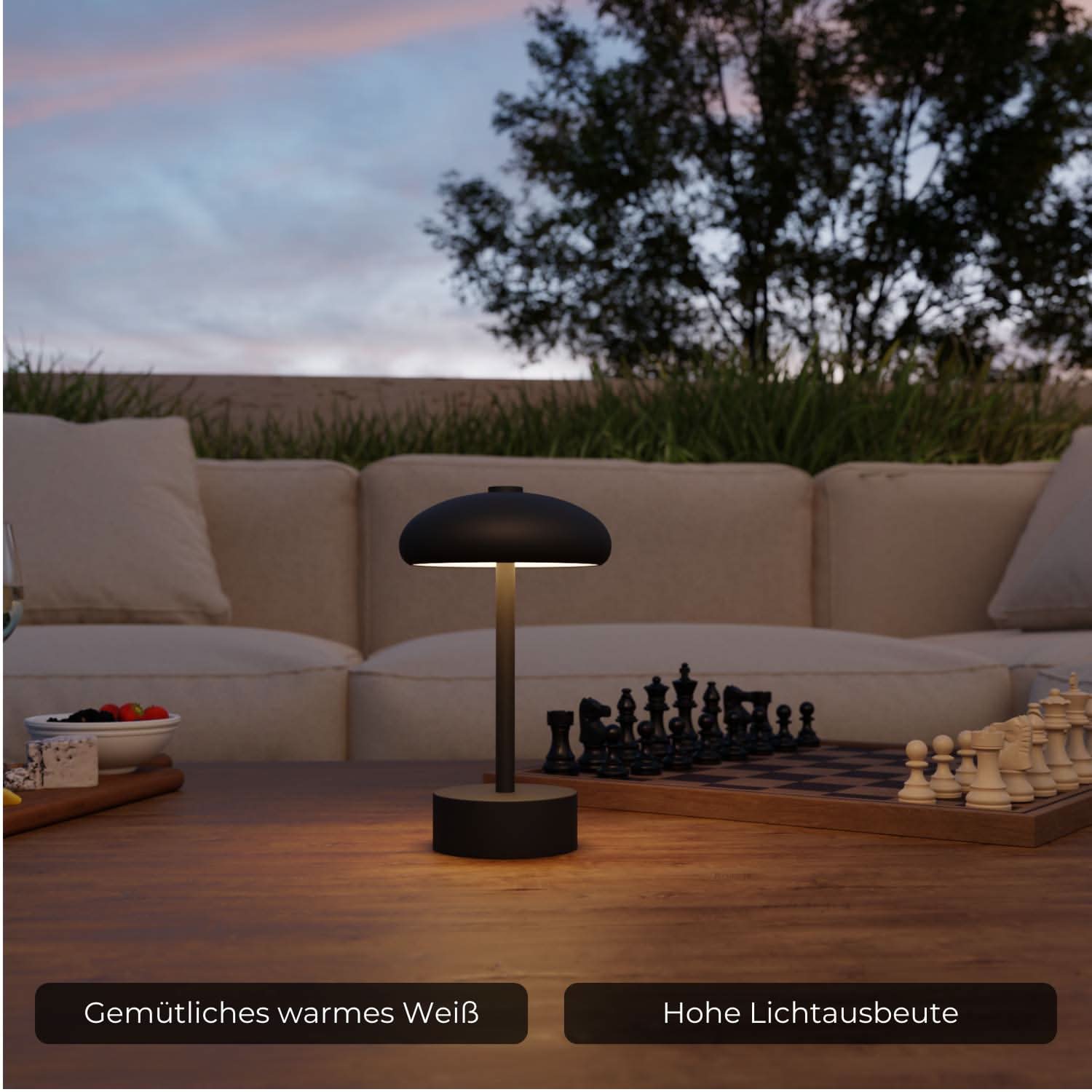 Elario Bordsbelysning med Akku