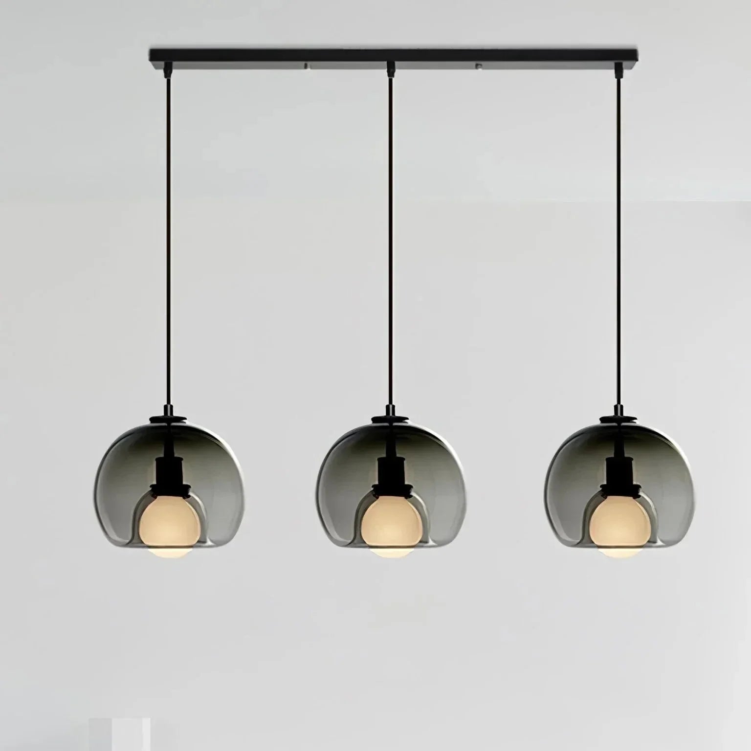 Pendellampa Modern Glas Takarmatur