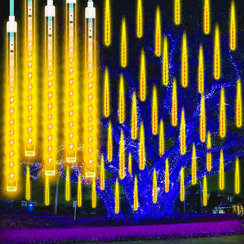 Julbelysning Led Meteor Trädgårdsdekoration