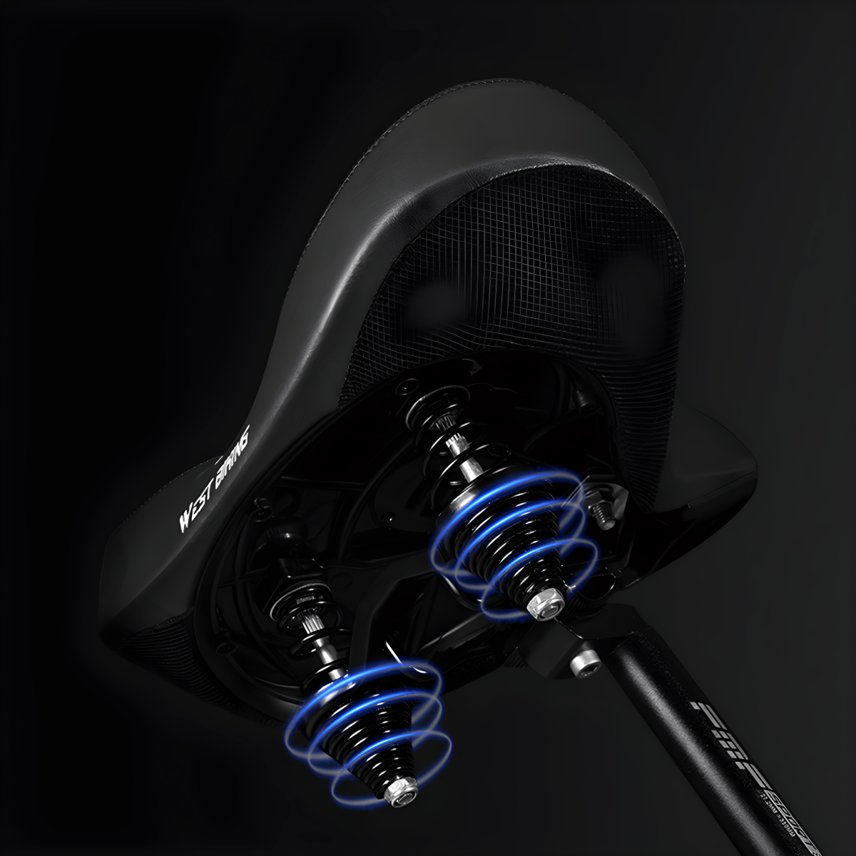 Ergorid Thron Cykelsadel – Ergonomisk, väderbeständig komfort för män & kvinnor