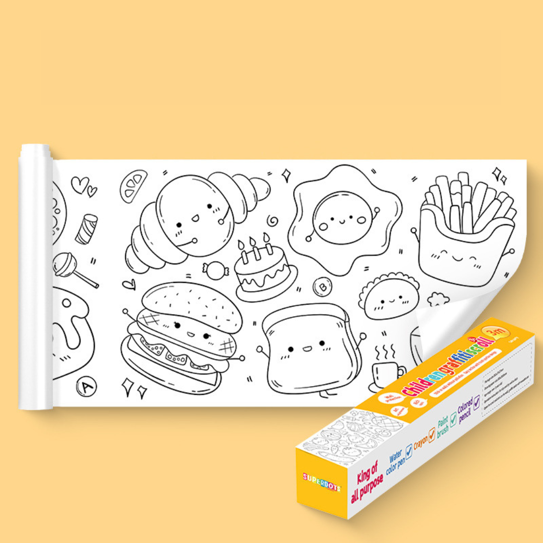 ArtRoll - Väggklister Ritning Rulle