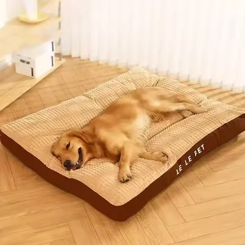 Royallure Ultra-Komfort Hundsäng – Ultimat Komfort & Ledstöd för Stora Raser & Seniorer