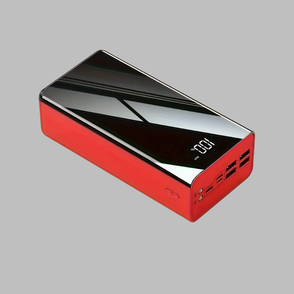 50000mAh Power Bank Snabb Laddning LED Display Ficklampa