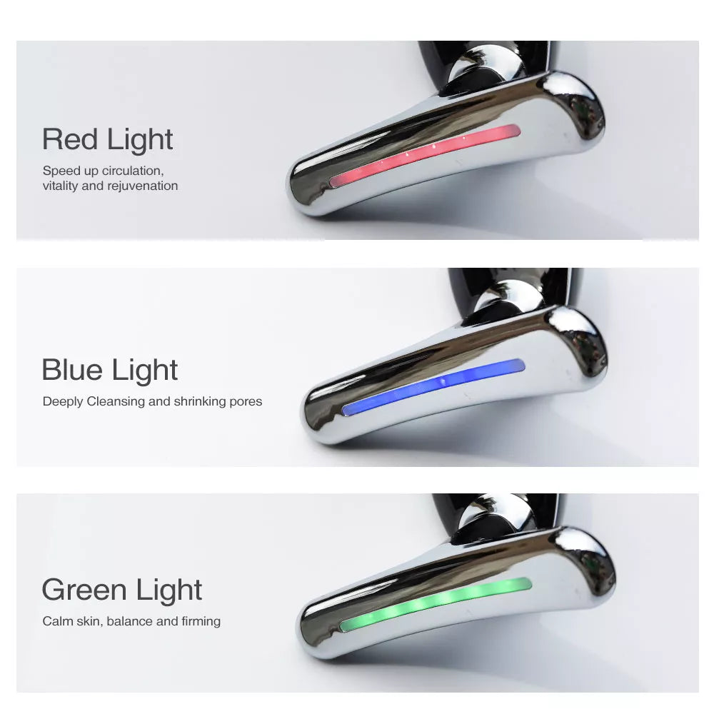 7-i-1 EMS Ansikts- & Nackmassageapparat - Huduppstramning & Lifting Enhet