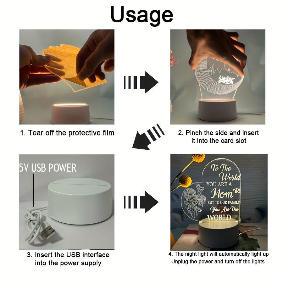 SoccerGlow - Fotboll LED Nattlampa med Akrylbasis