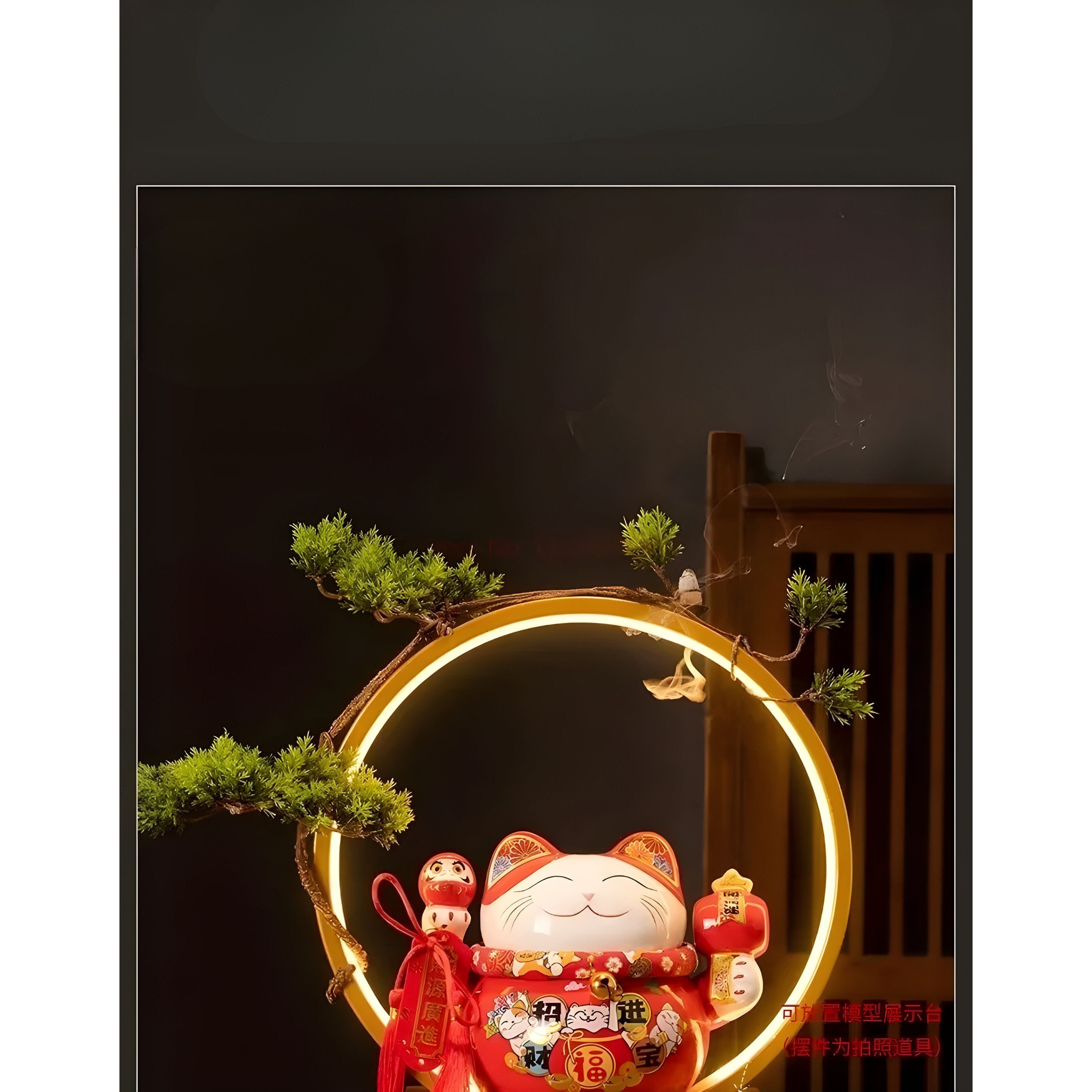 AnimeGlow Lamp - Anime Mobile Suit varmt ljus USB LED ringlampa