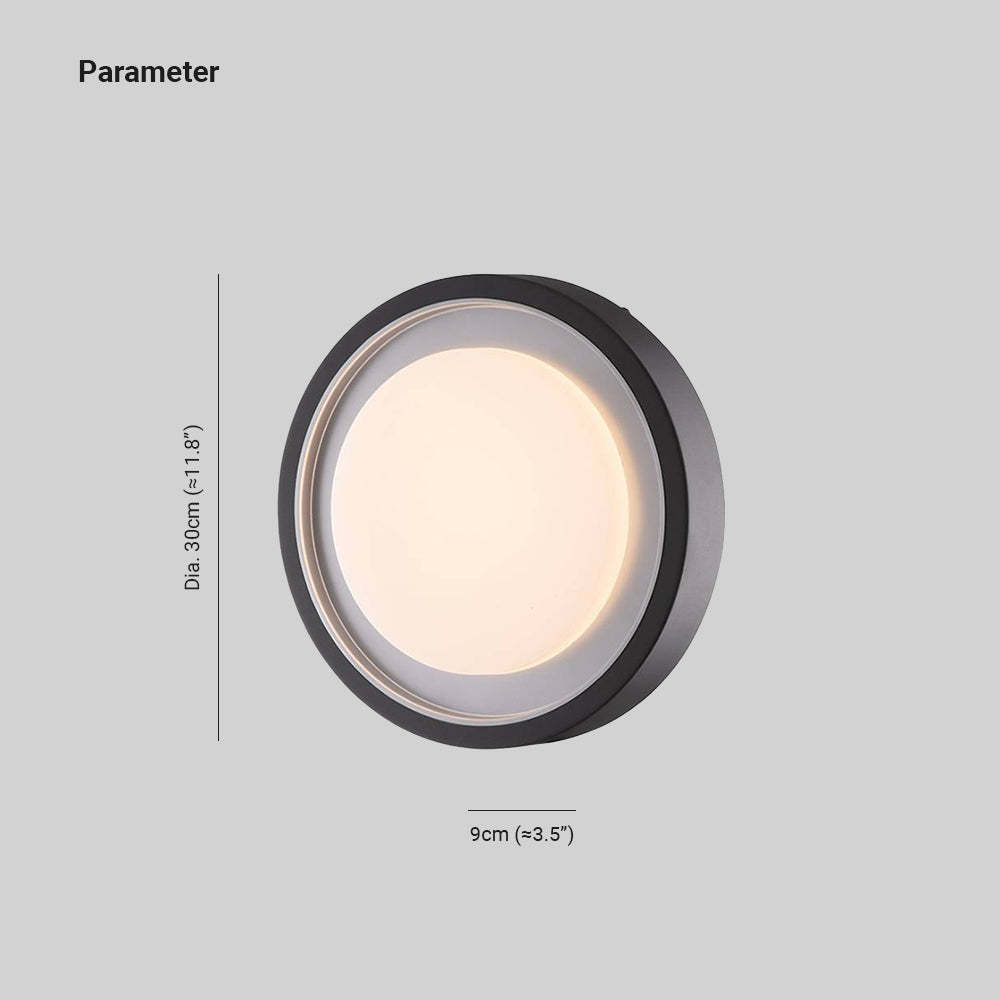 Hållbar Utomhusvägglampa