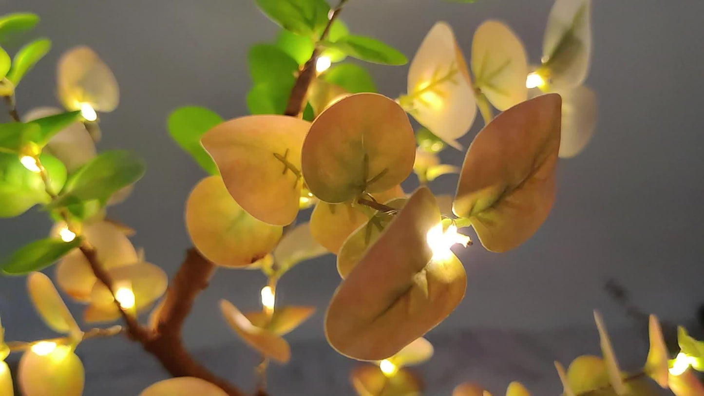 Sereen Eucalyptus Tree Lamp - För lugnande belysning och naturlig estetik