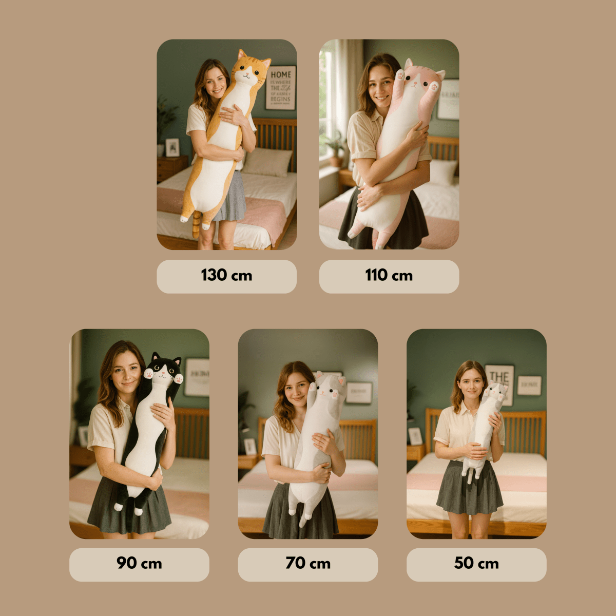 FELINEDREAM – Mjukt plysch kattkudde för barn