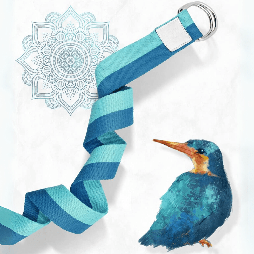 Flexfit Yoga Band - Justerbart stretchband för flexibilitet och komfort