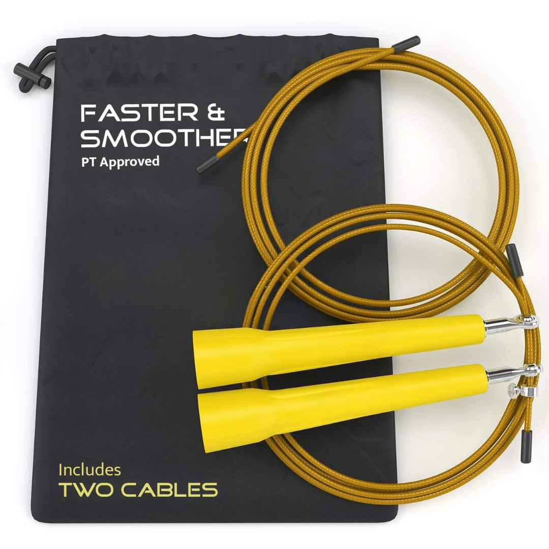 FlexiJump Gummisegel - justerbar längd - lätt och hållbar för fitness, cardio och snabbhetsträning