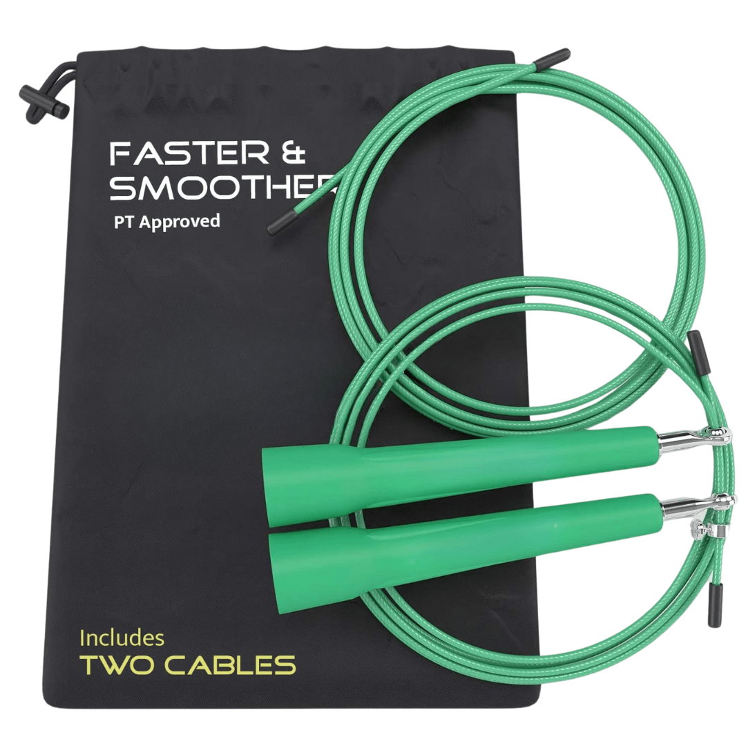 FlexiJump Gummisegel - justerbar längd - lätt och hållbar för fitness, cardio och snabbhetsträning