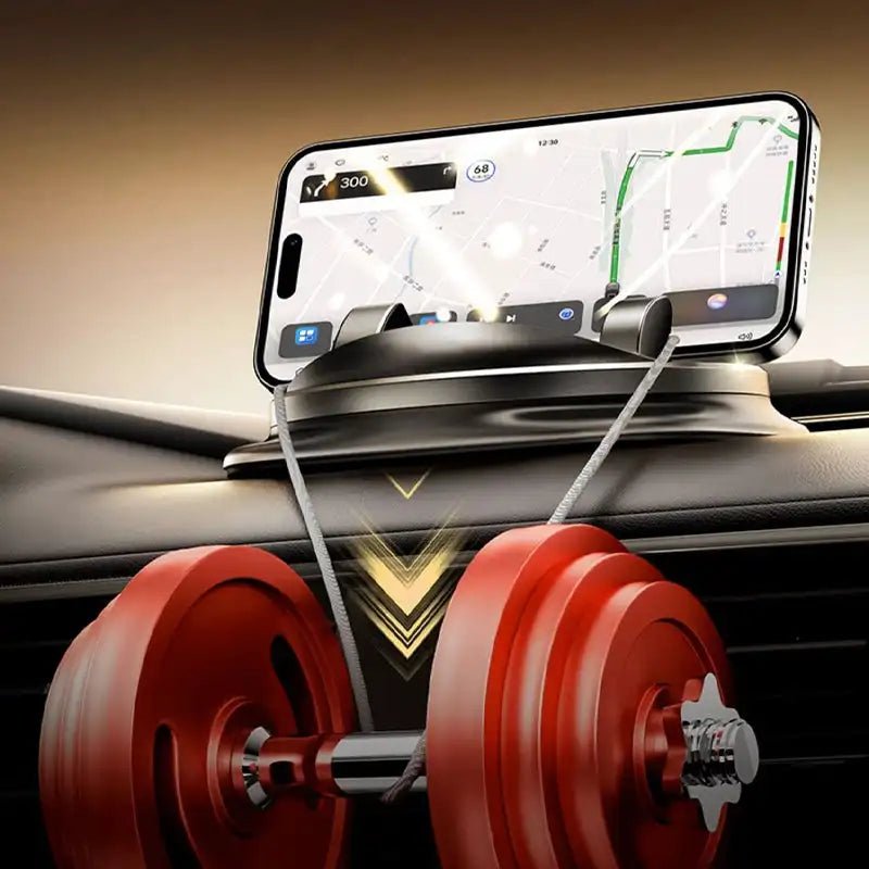 Flexiview - 360° roterbar smartphone-stativ för skrivbord, kök & mer