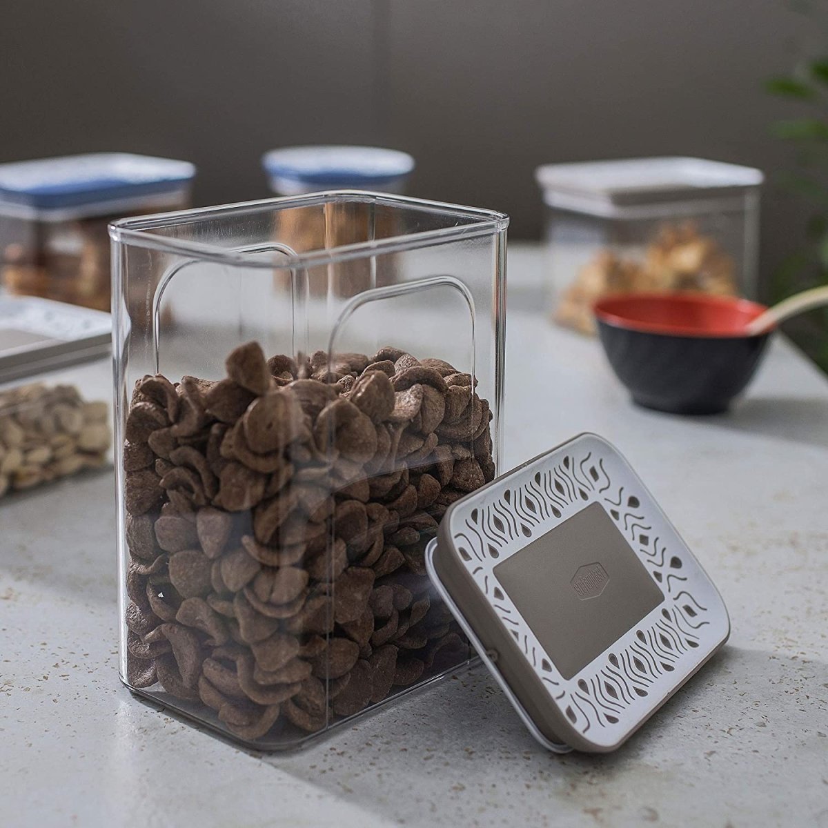 FRESCOPRO – Stor lufttät livsmedelsbehållare för långvarig färskhet