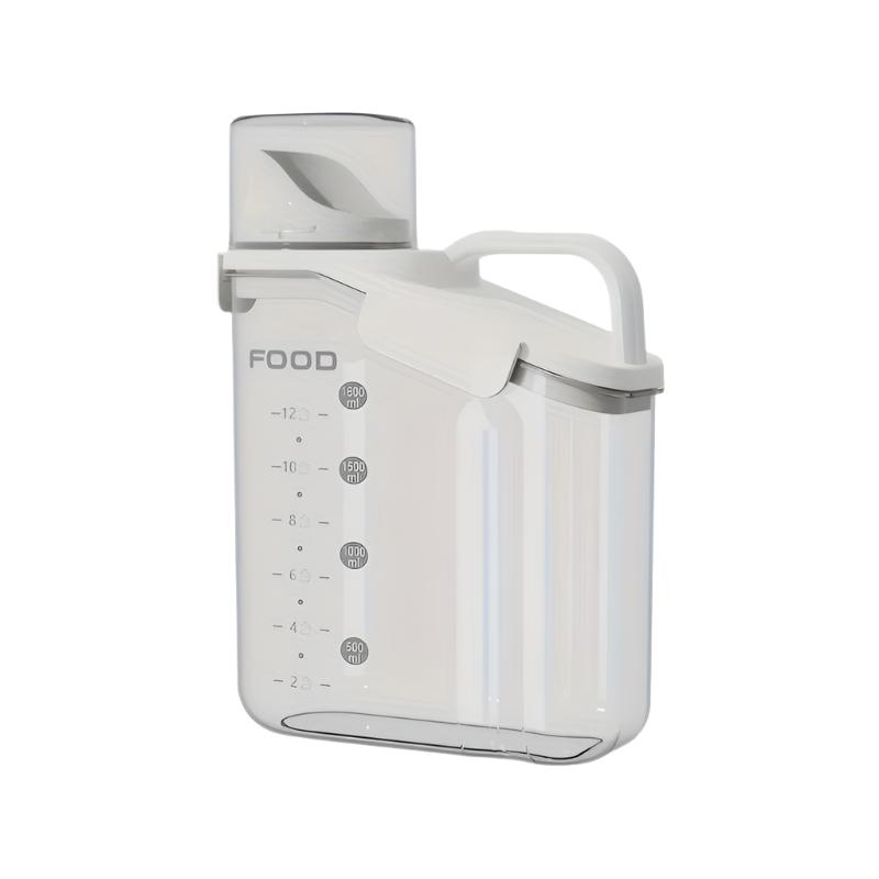 FRESHFOOD BEHÅLLARE – Lufttät foderkopp för förvaring av djurfoder med mätkopp för hundar & katter
