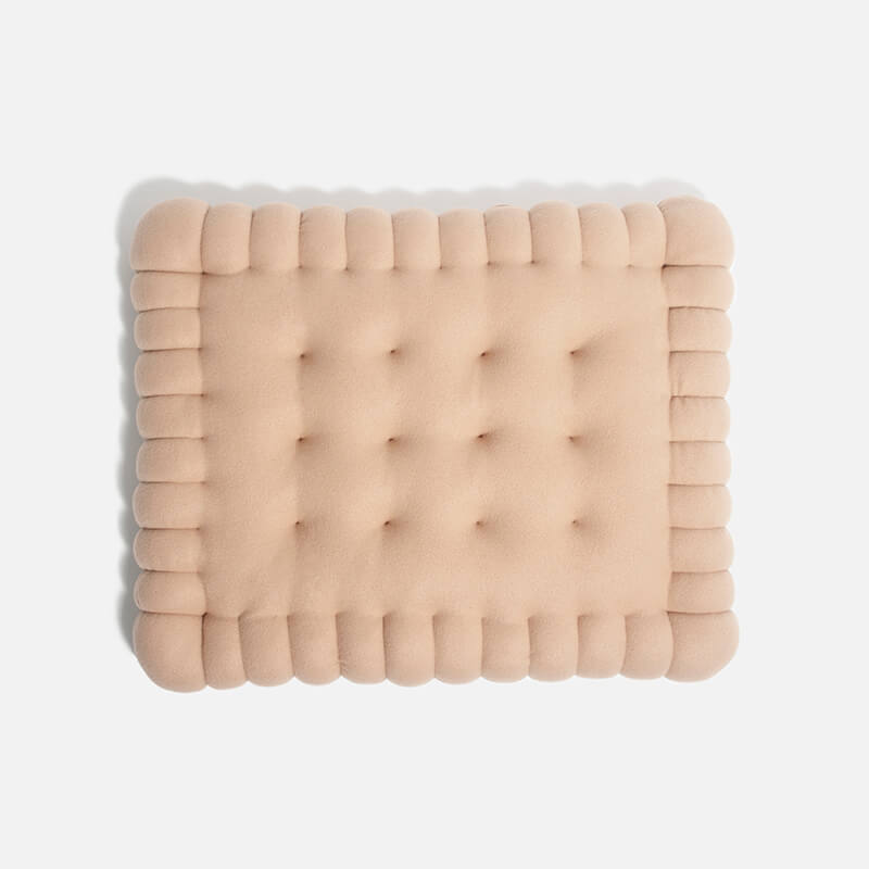Fantasifull Biscuit Hundsäng Bekväm Mjuk Hållbar Snabbtorkande