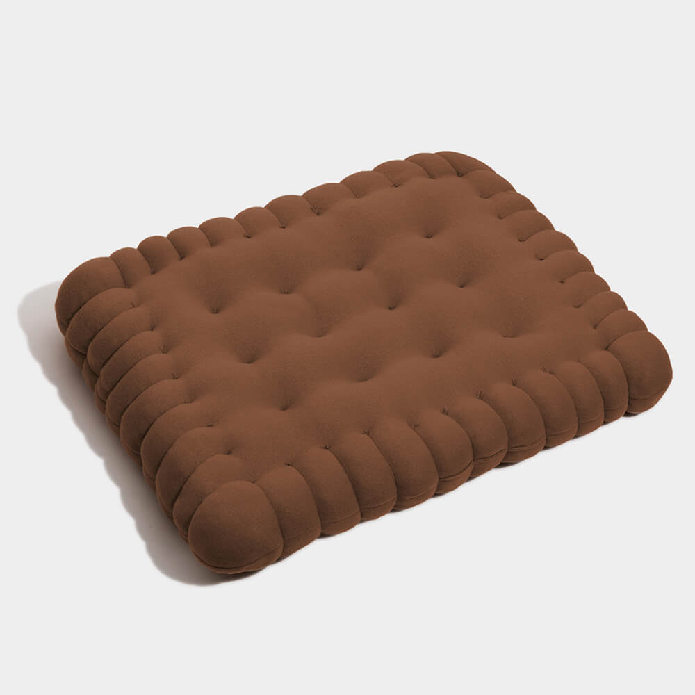 Fantasifull Biscuit Hundsäng Bekväm Mjuk Hållbar Snabbtorkande