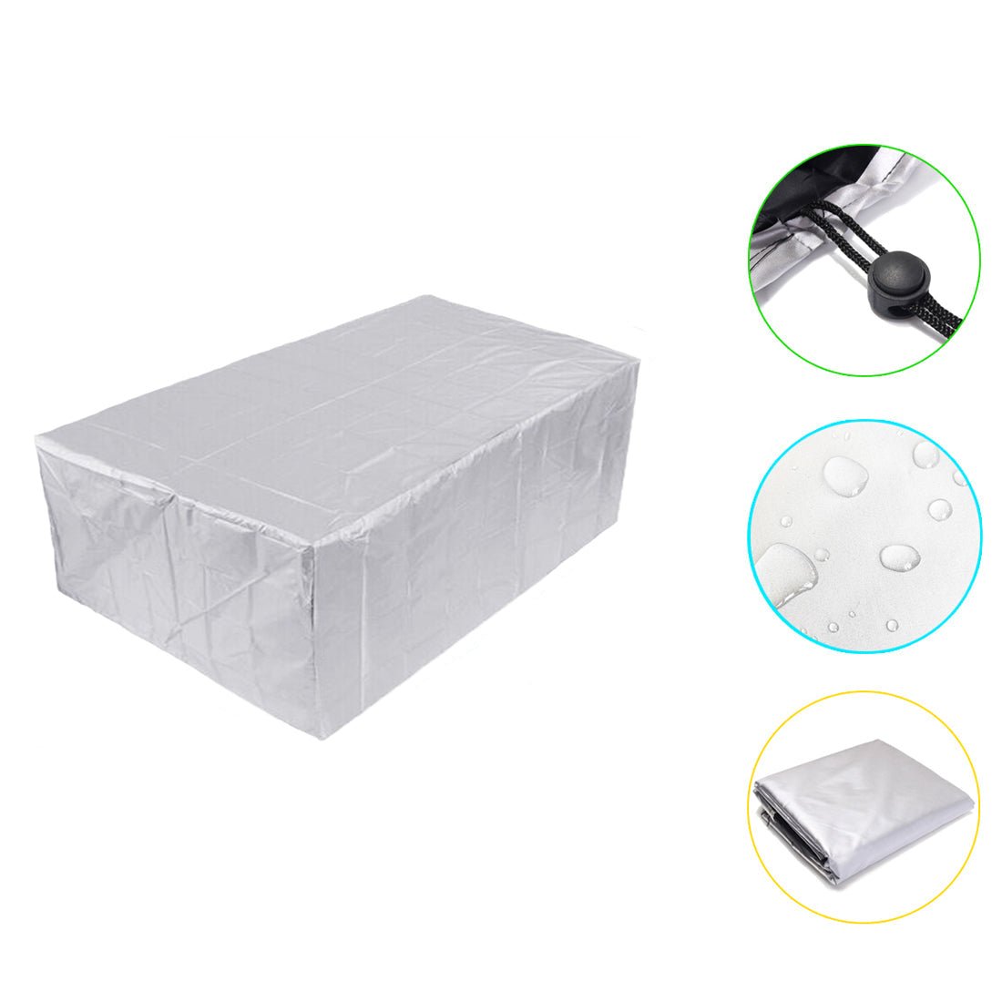 SEASONSAFE – Vattentätt skydd för trädgårdsmöbler för skydd vid alla väder