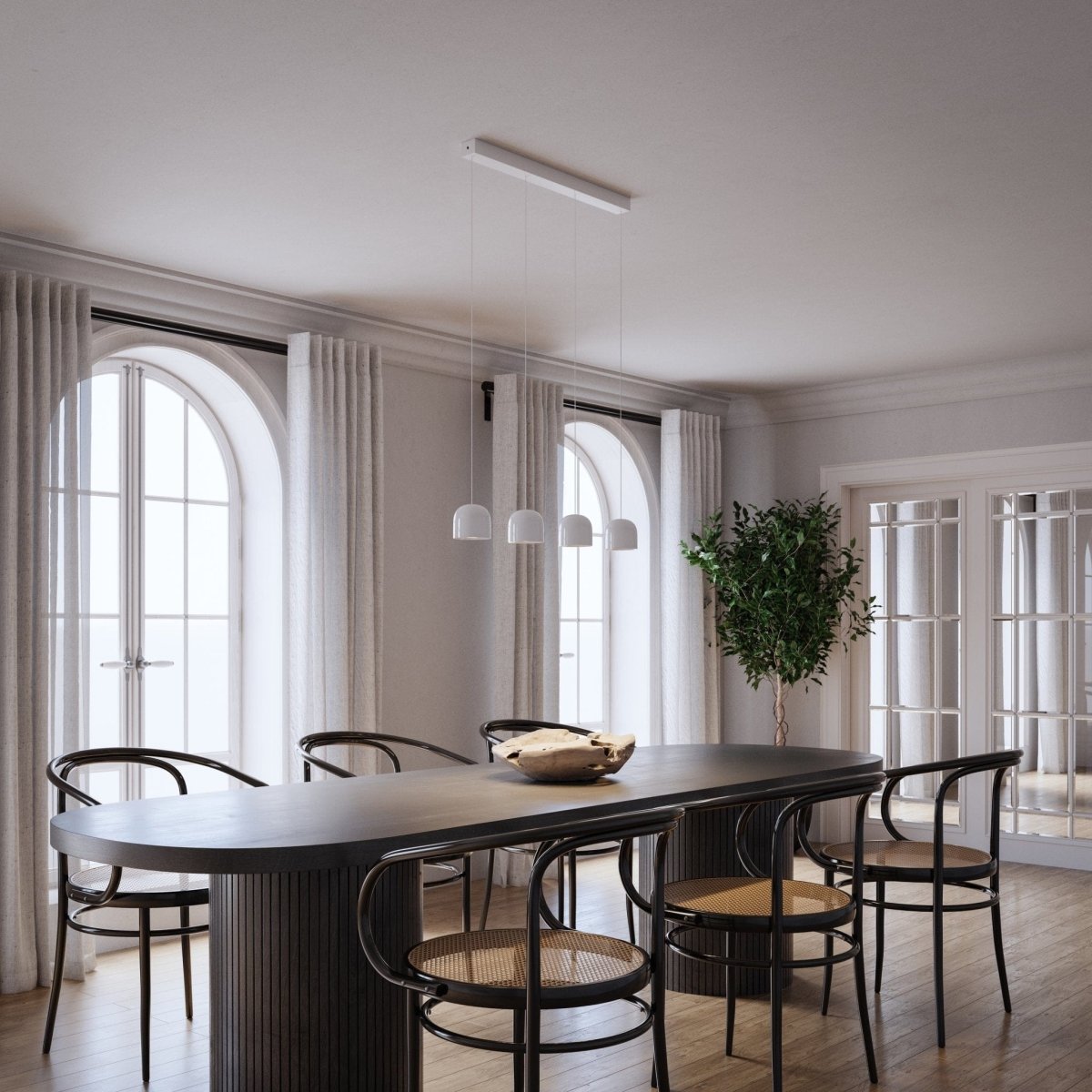 SolisArc - LED Hänglampa med Varmt Ljus