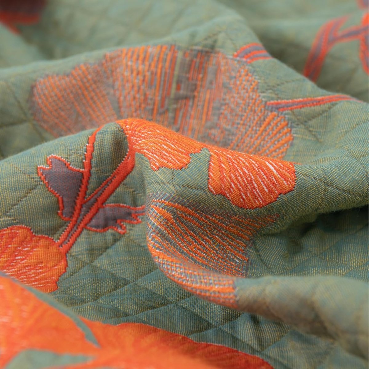 GinkgoQuilt – Bomull sängkläder set med botanisk vänddesign