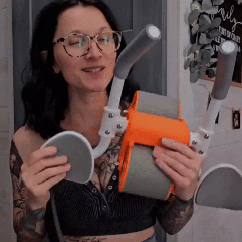 ABS IGNITE - Utvidgad magträningsrulle för intensiv core-träning