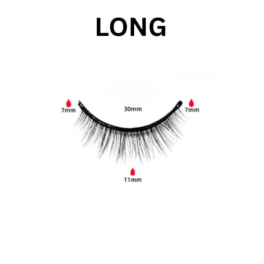 GLAMIX – Återanvändbara självhäftande ögonfransar för en felfri look