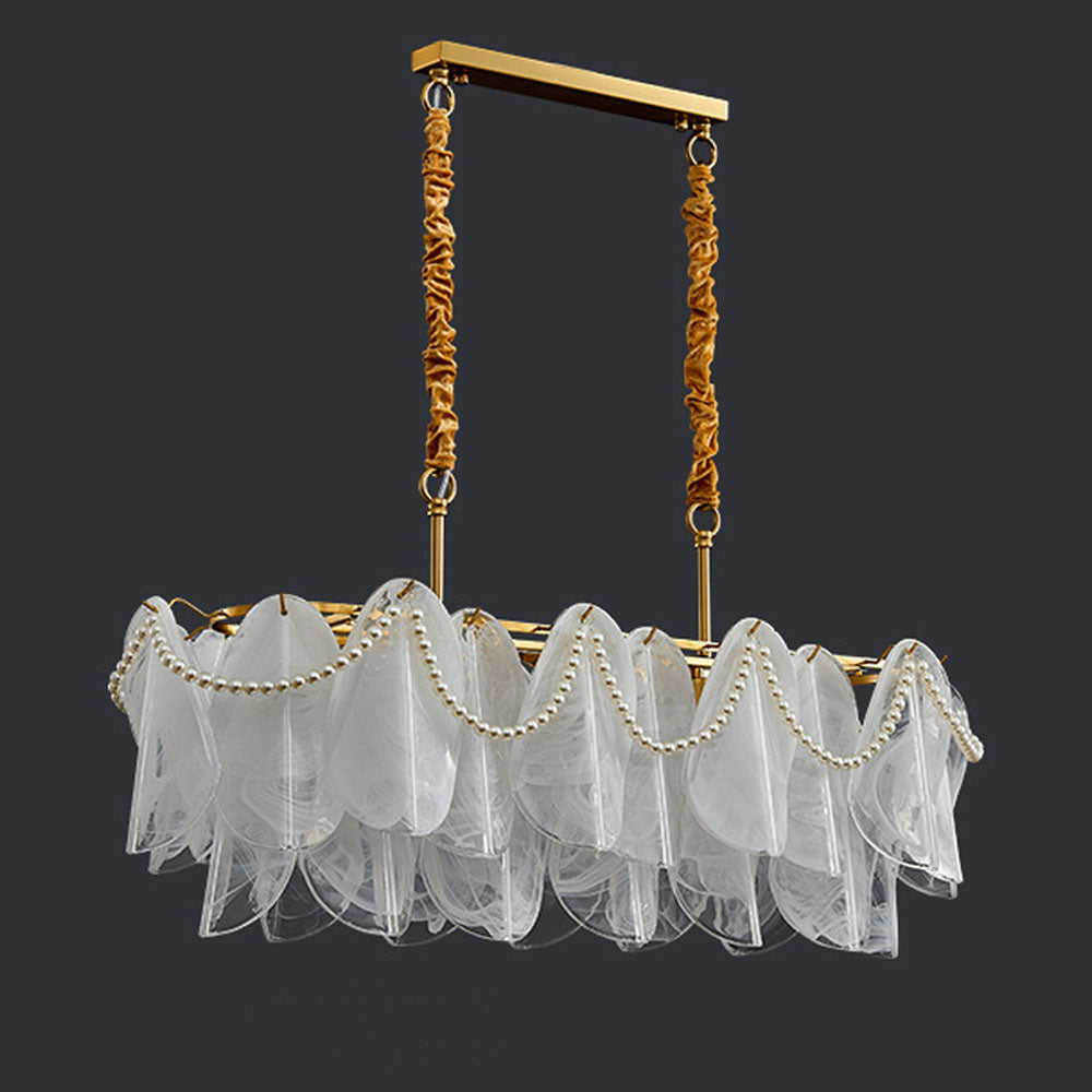 Moderna Kopparfärgad Hänglampa med Trähandtag