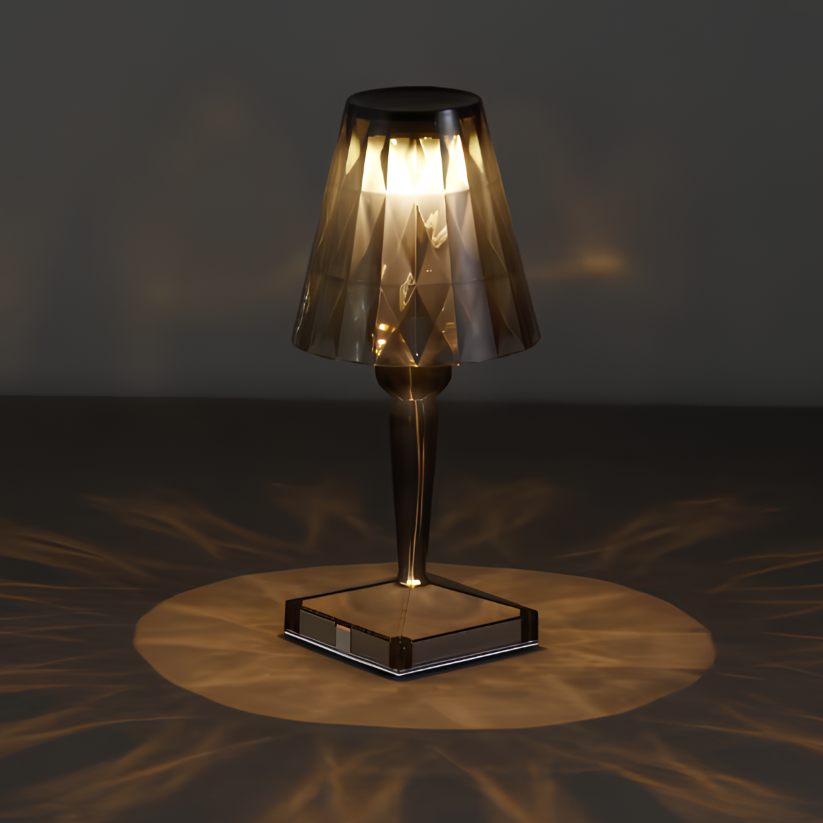 Funklande Kristallampa