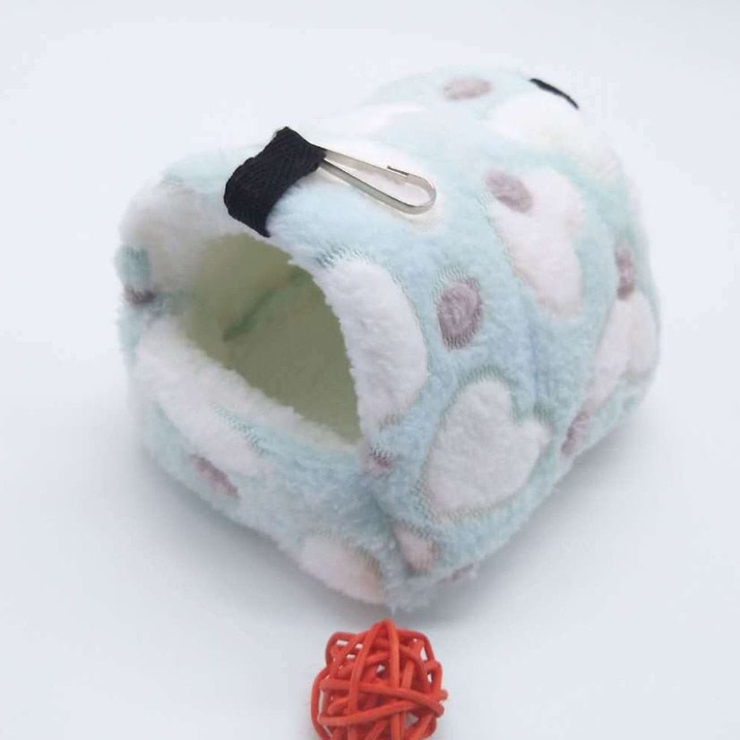 Harryhamster – Plysch-hängmatthus för hamstrar och små naggande djur