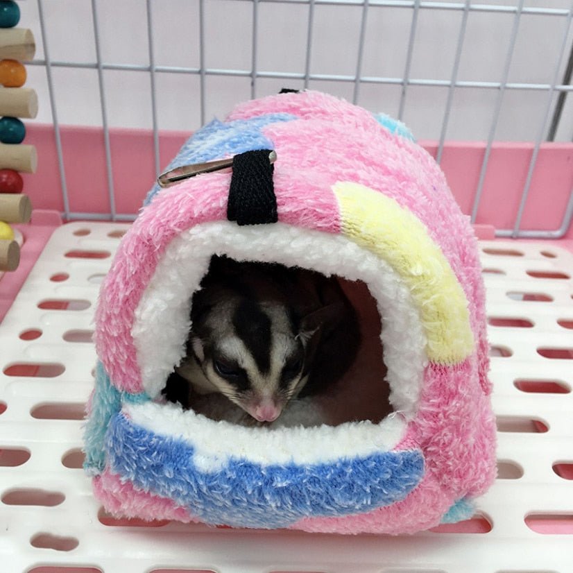 Harryhamster – Plysch-hängmatthus för hamstrar och små naggande djur