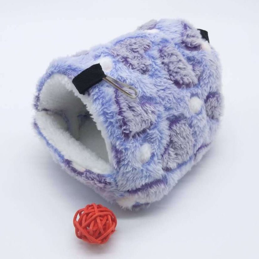 Harryhamster – Plysch-hängmatthus för hamstrar och små naggande djur