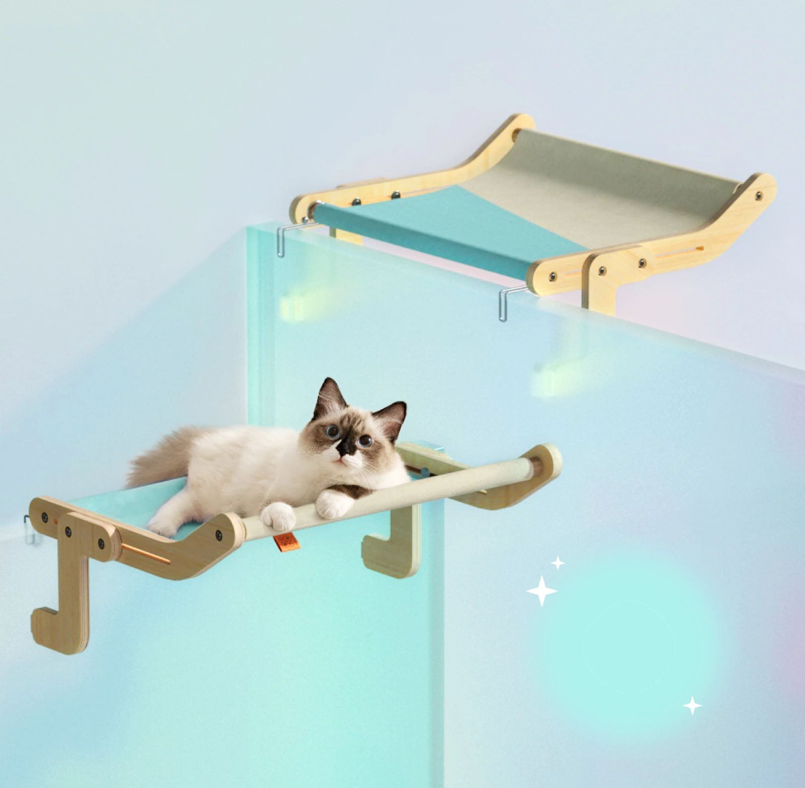 Kattfönsterhylla