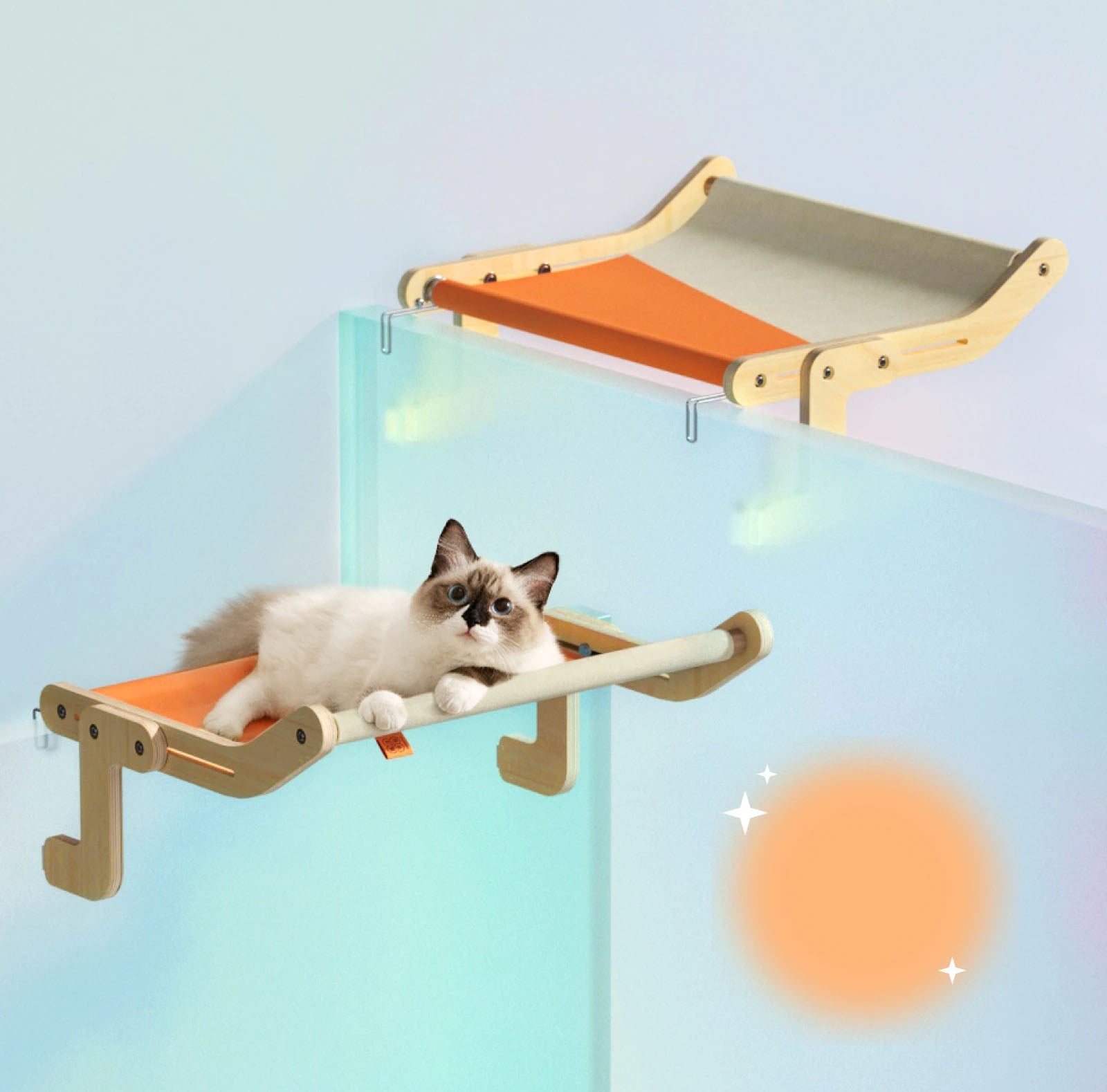 Kattfönsterhylla