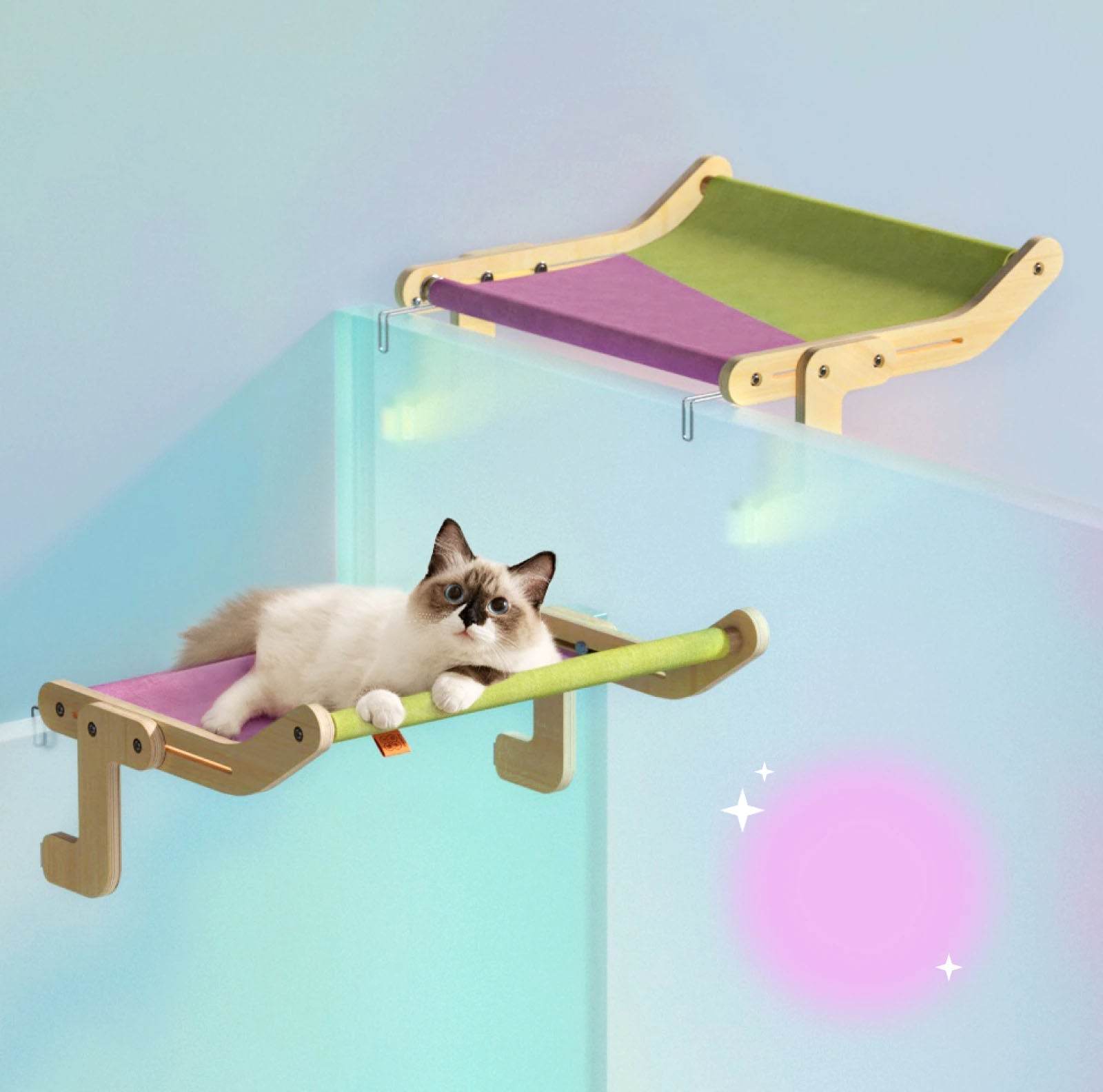 Kattfönsterhylla
