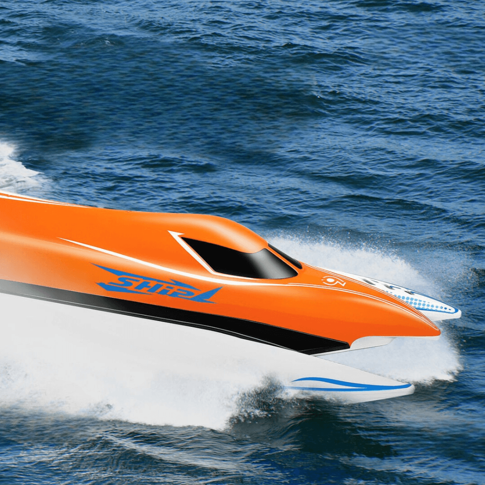 Fjärrkontrollbåt för snabb sjö-racing