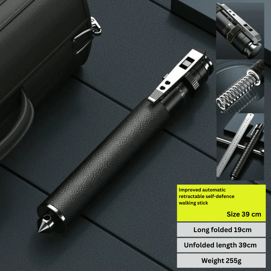 ASCENDPOLE – Lätt vandringsstav med automatisk utfällningsmekanism