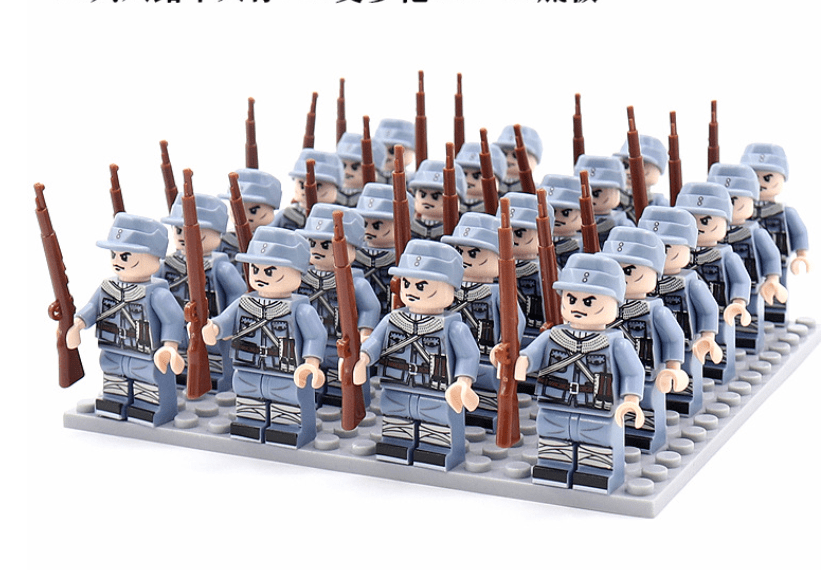 HistoryBlocks - Historiska samlarfigurer spelset (21 delar)