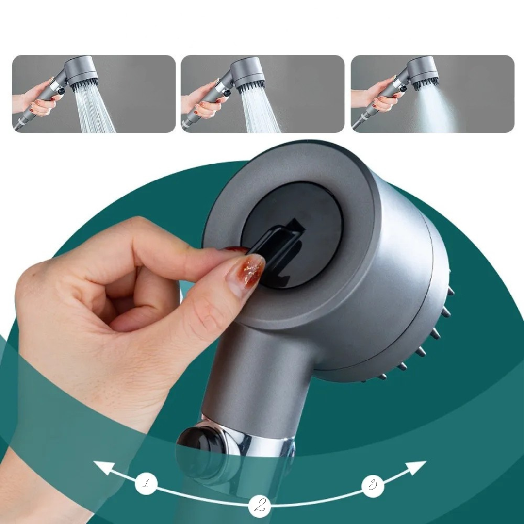 Högtryck Duschhuvud med Vattenfilter