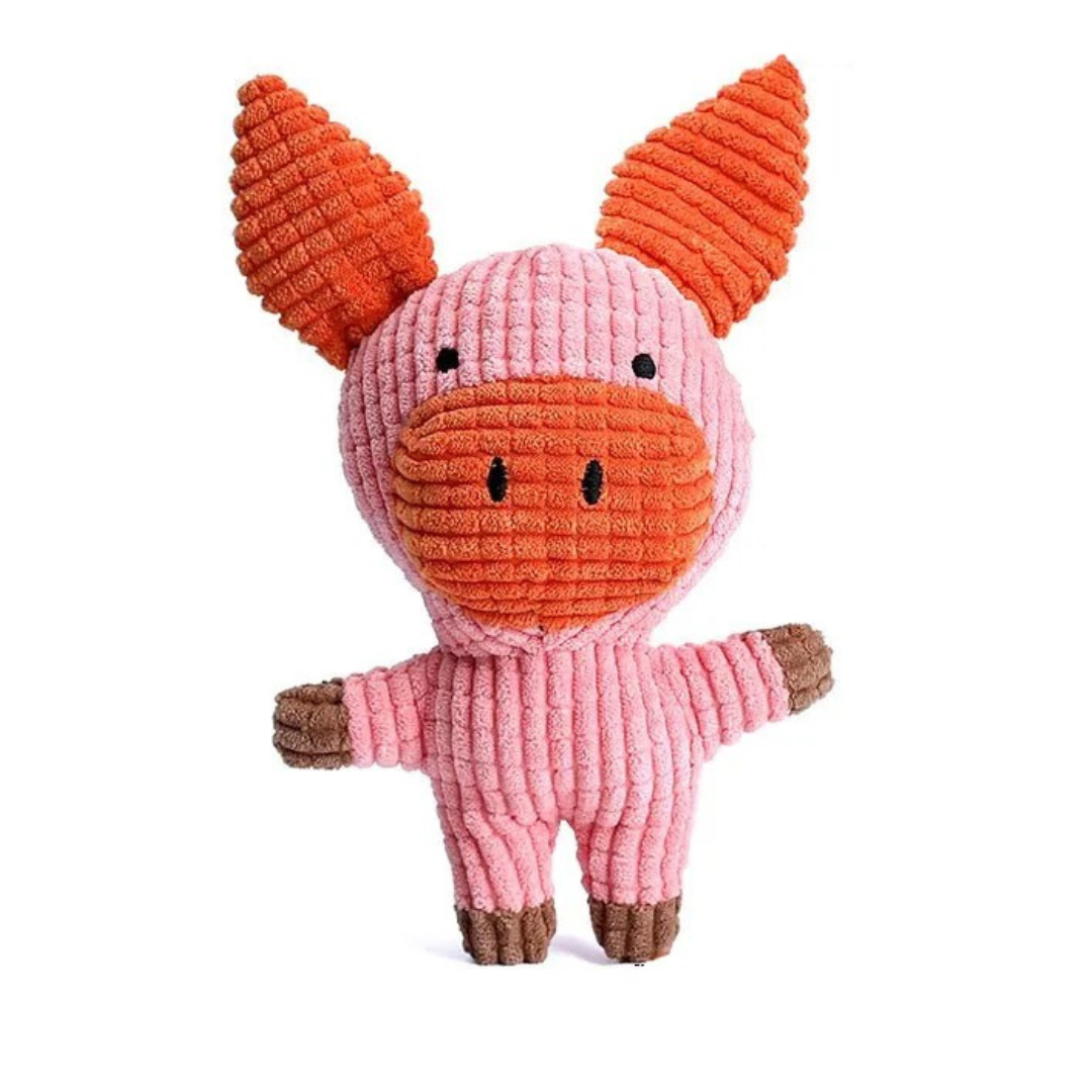 Hundleksak Platt Tug Set för Aggressiv Lek