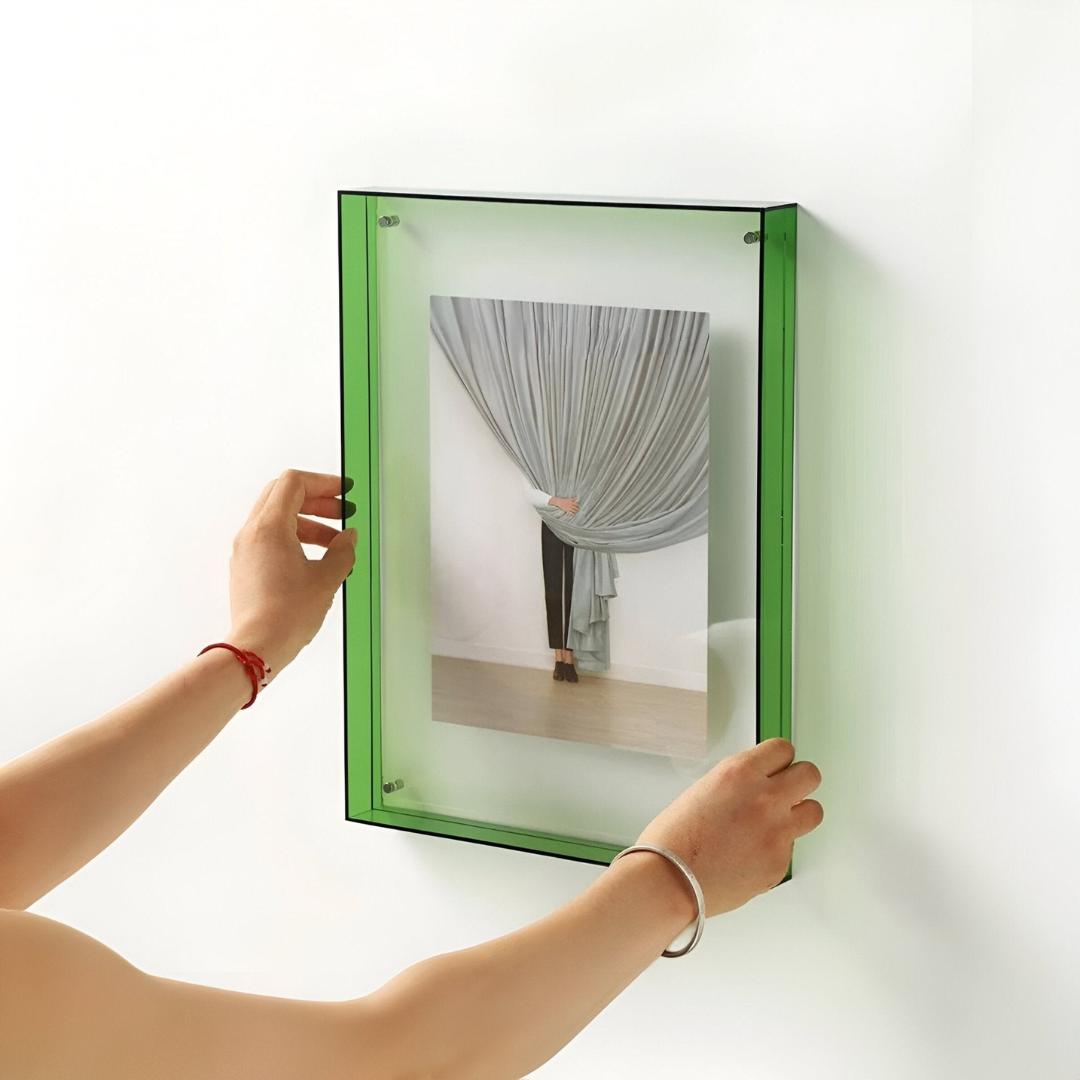 Akrylväggkonstram för moderna interiörer