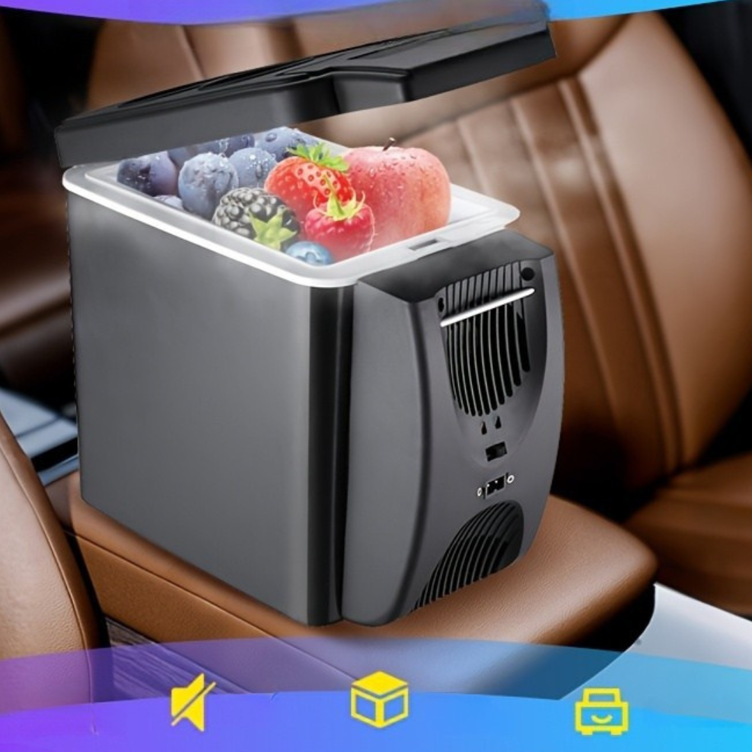 Bärbar Mini Kyl med Stort Utrymme