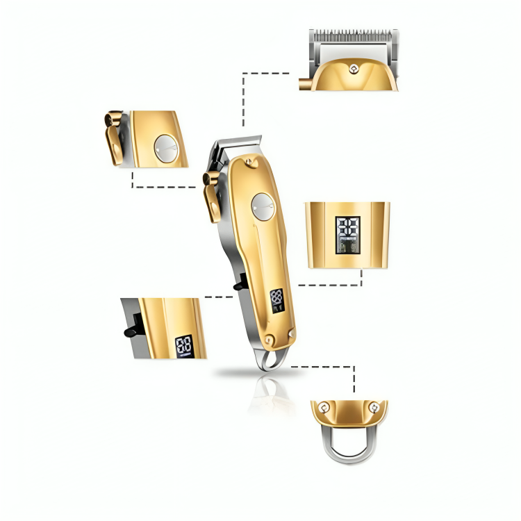 Trådlös Hårklippare och Skäggtrimmer Set